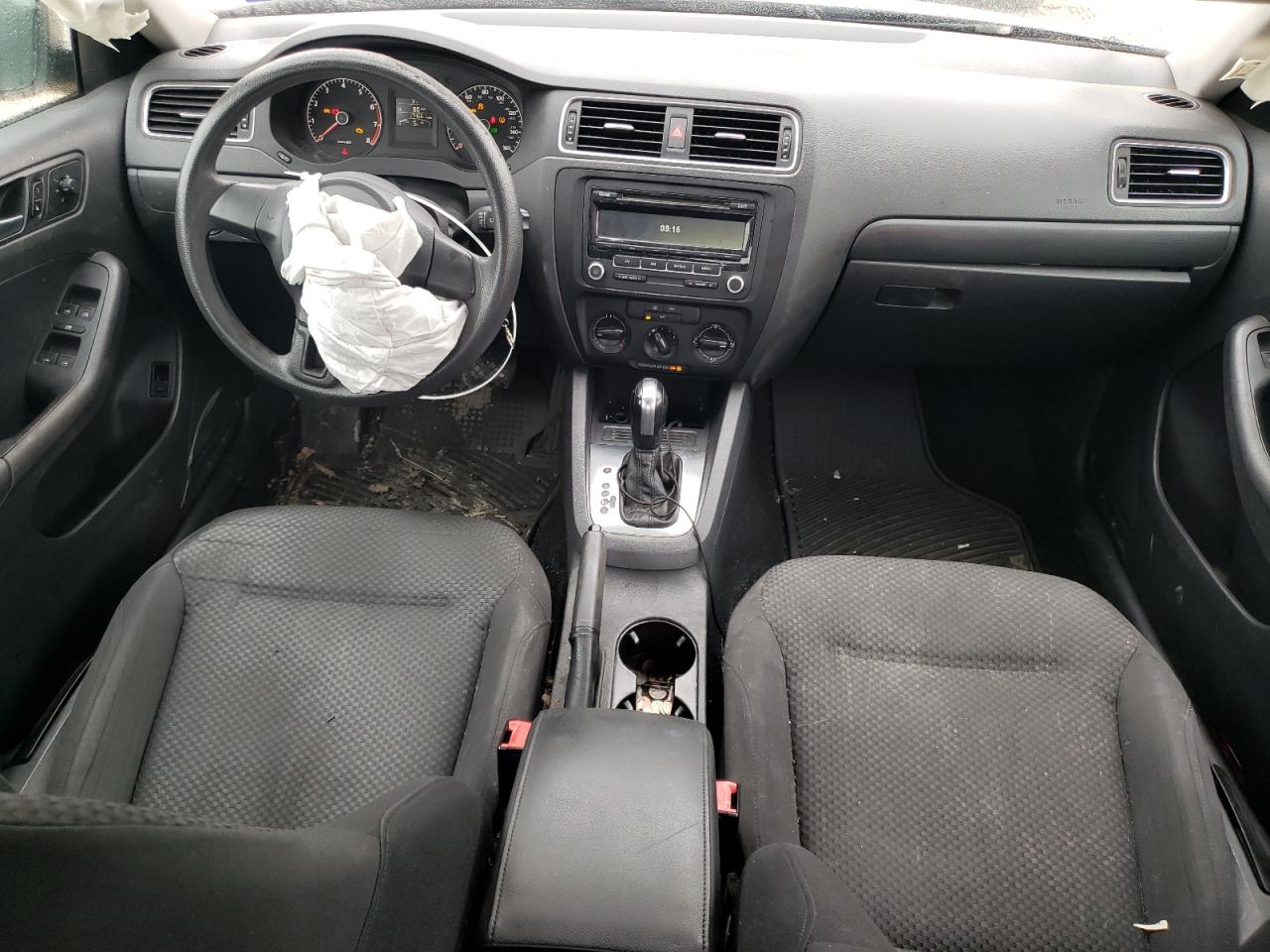 2014 Volkswagen Jetta VIN 3VW2K7AJ0EM314512 Copart auction photo, all over damage thumbnail 8