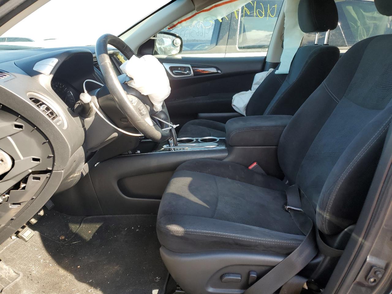 2014 Nissan Pathfinder VIN 5N1AR2MNXEC642223 Copart auction photo, front end / side damage thumbnail 7