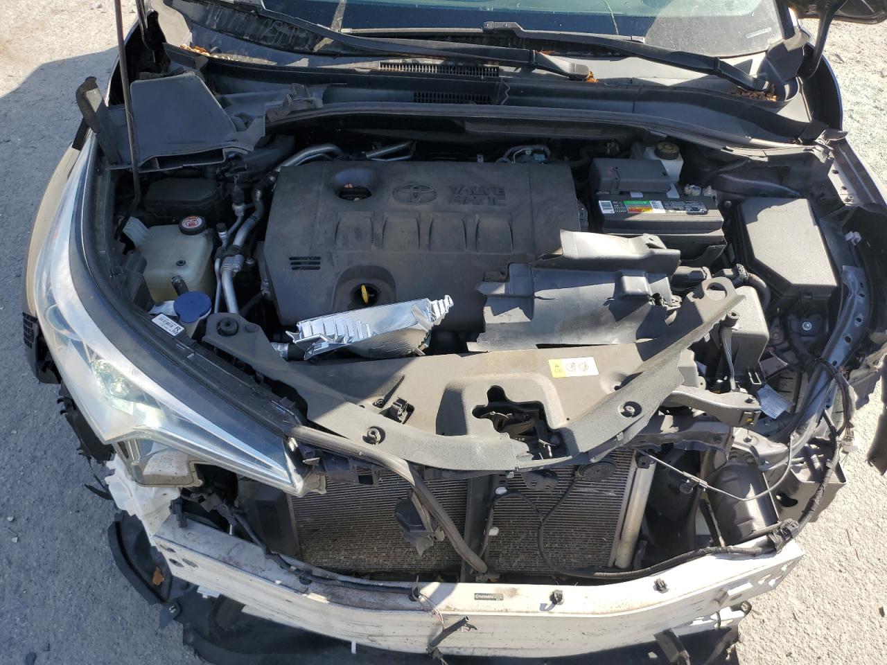 2019 Toyota C-HR VIN NMTKHMBX6KR096962 Copart auction photo, front end damage thumbnail 12