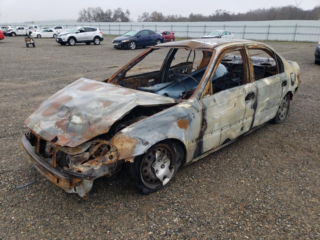 2000 Honda Civic VIN 2HGEJ6671YH581298