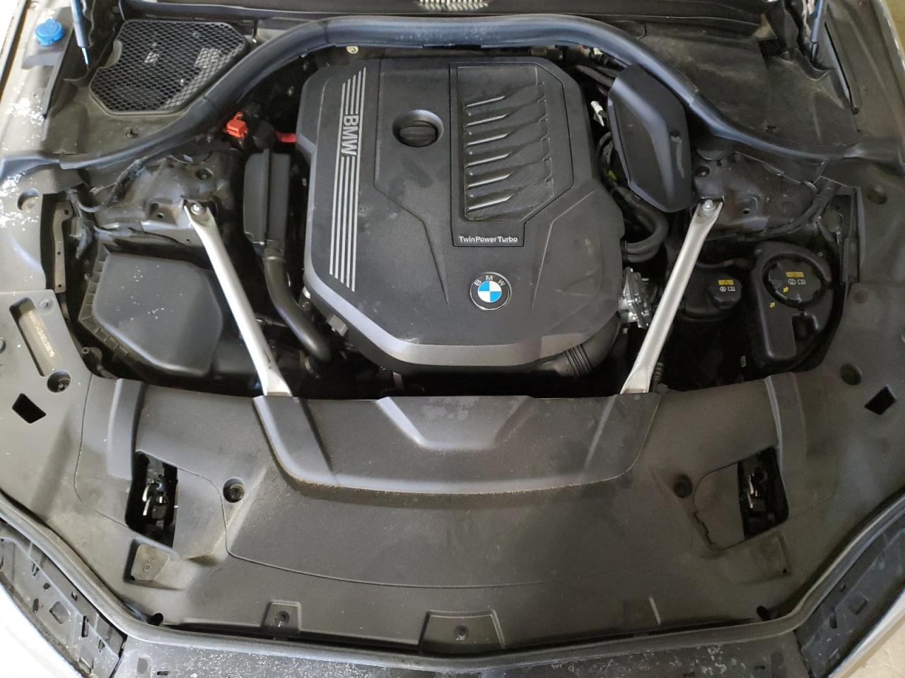 2022 BMW 7er VIN WBA7T4C04NCH30881 Copart auction photo, rear end damage thumbnail 11