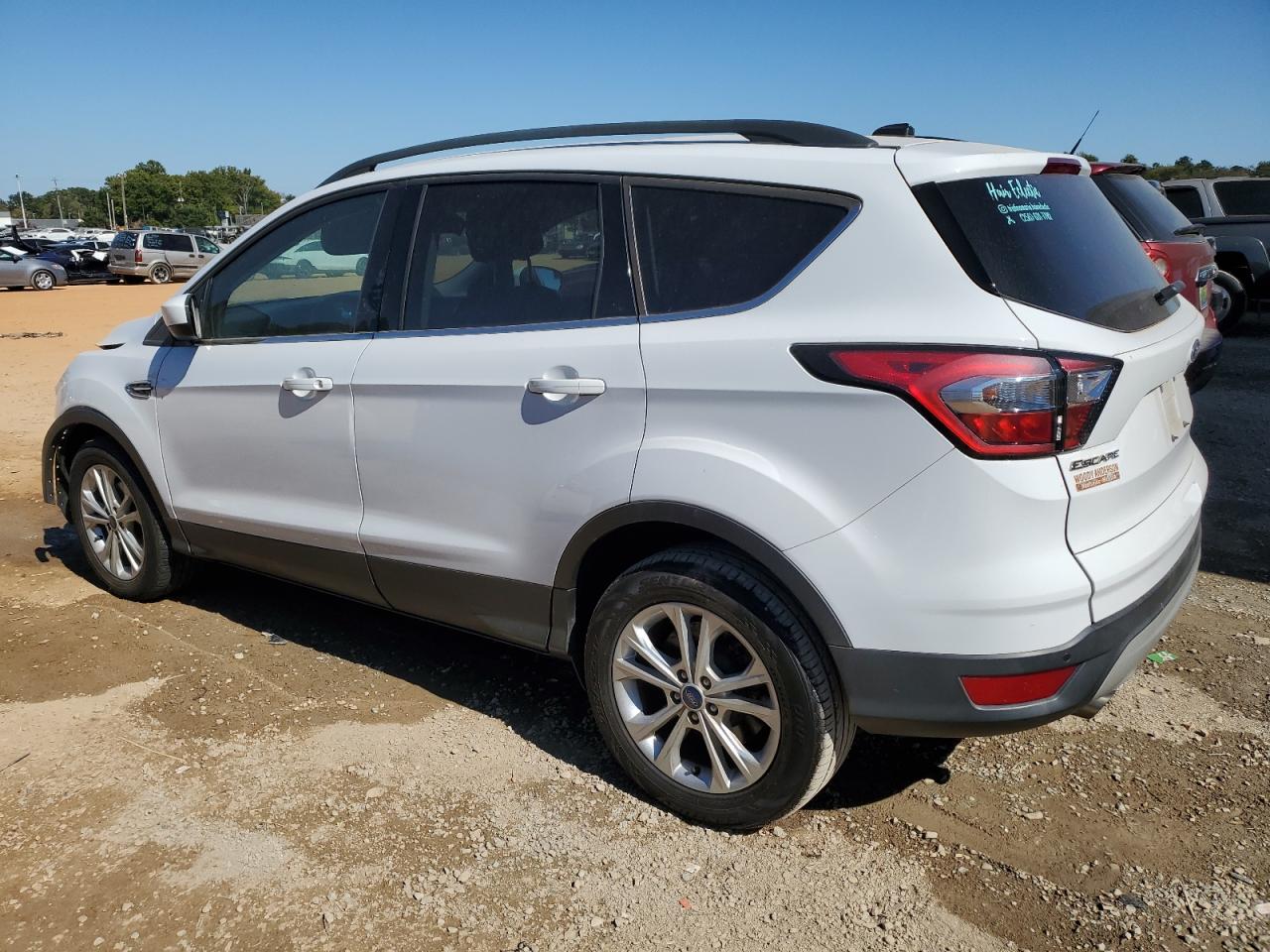2017 Ford Escape VIN 1FMCU0GD3HUD25574 Copart auction photo, front end damage thumbnail 2