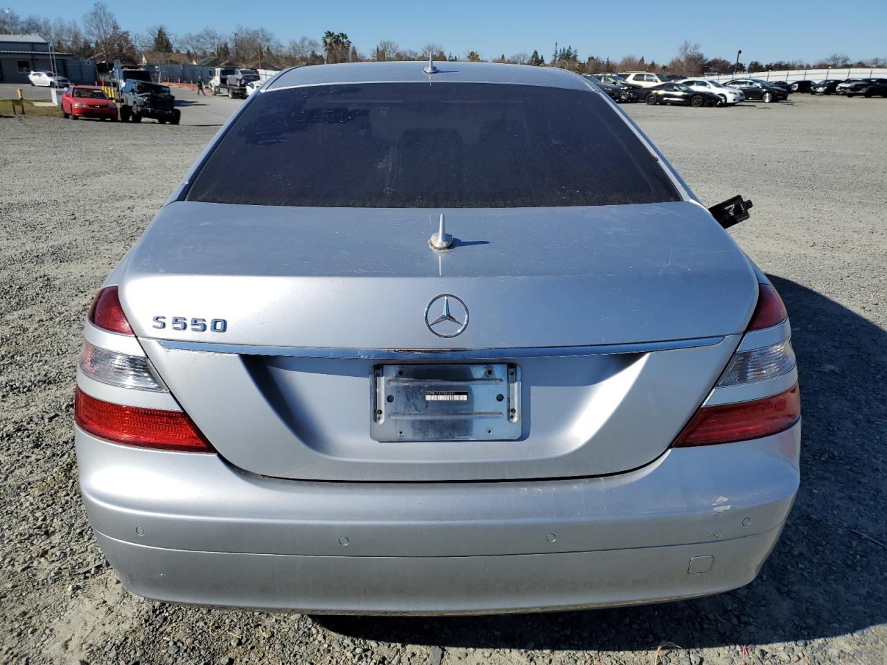2007 Mercedes-Benz S-klasse VIN WDDNG71X77A012601 Copart auction photo, front end / side damage thumbnail 6