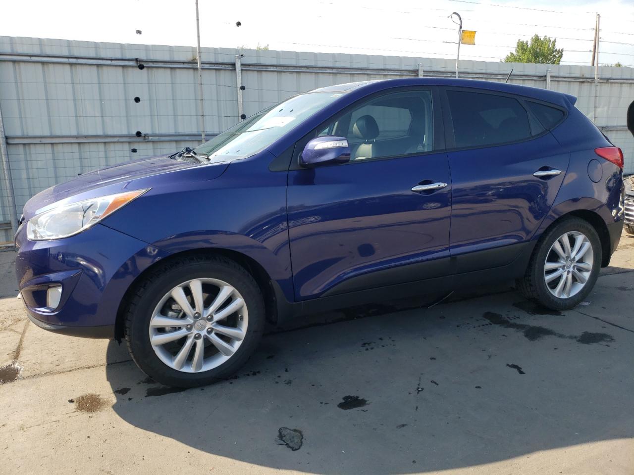2013 Hyundai Tucson VIN KM8JUCAC2DU604159