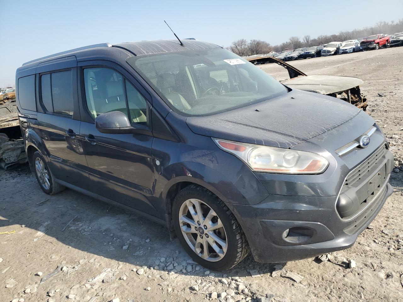 2014 Ford Transit VIN NM0GE9G78E1171083 Copart auction photo, front end damage thumbnail 4