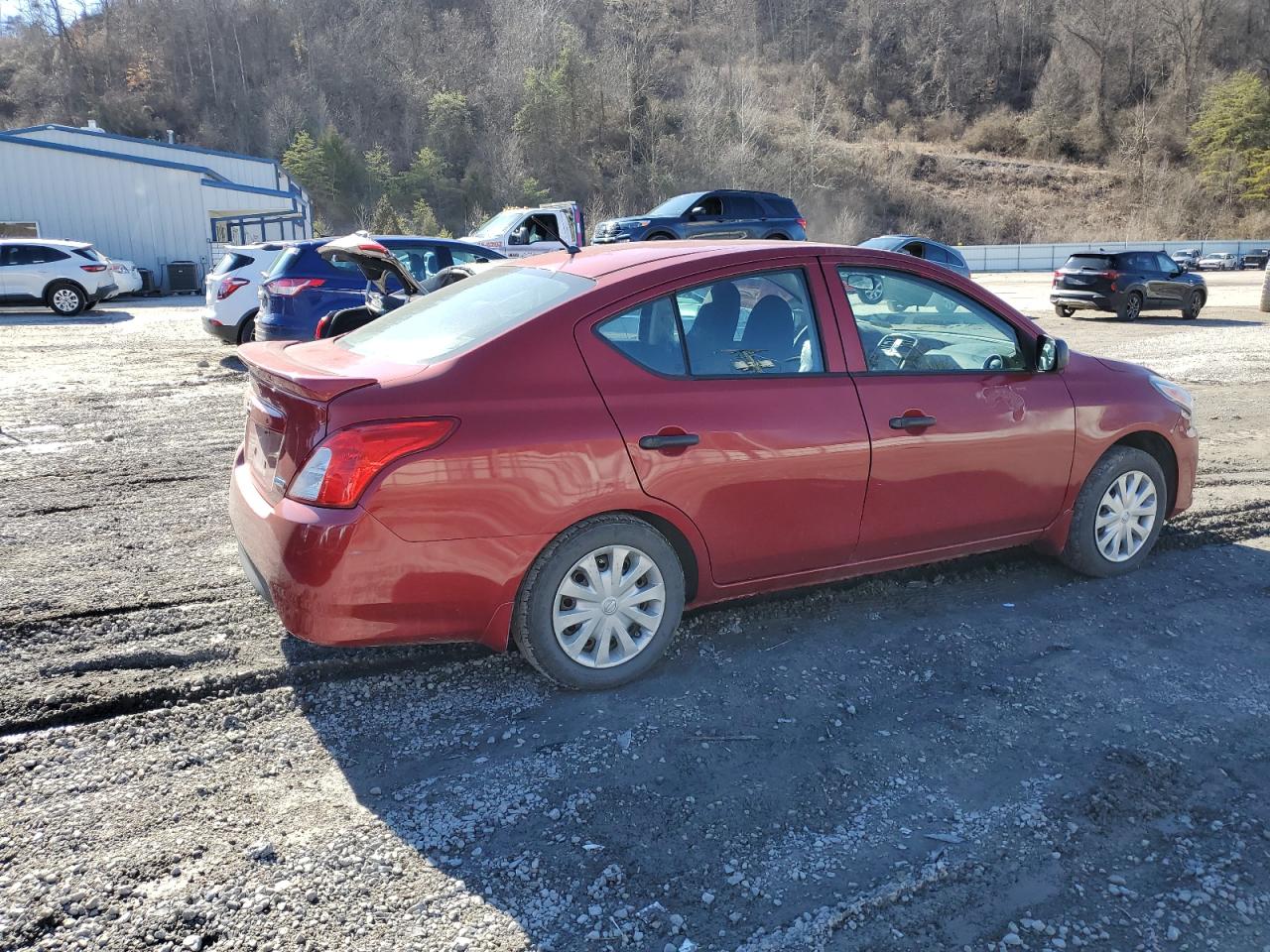 2015 Nissan Versa VIN 3N1CN7AP6FL888237 Copart auction photo, water/flood damage thumbnail 3