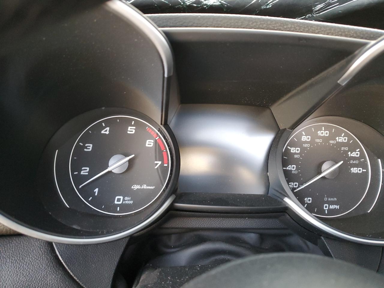 2019 Alfa Romeo Giulia VIN ZARFANAN7K7605678 Copart auction photo, rollover / undercarriage damage thumbnail 9