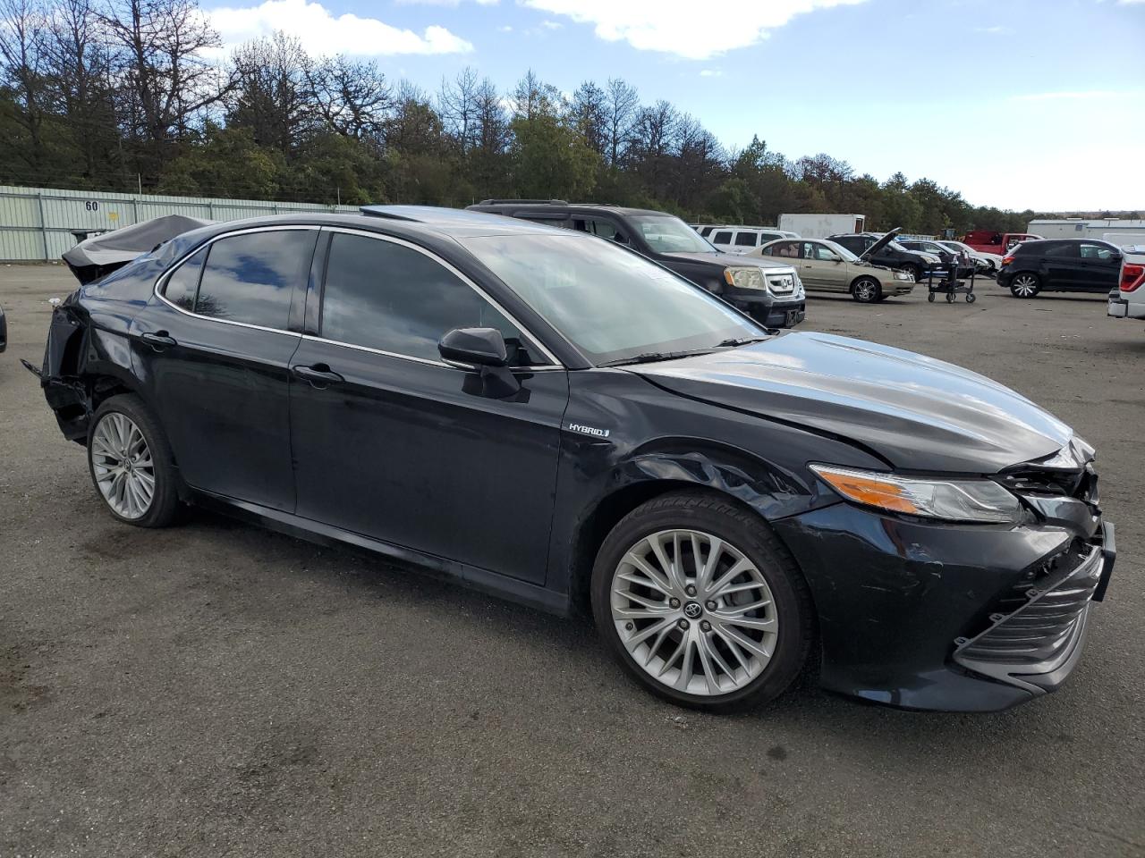 2018 Toyota Camry VIN 4T1B21HK4JU503454 Copart auction photo, rear end / front end damage thumbnail 4