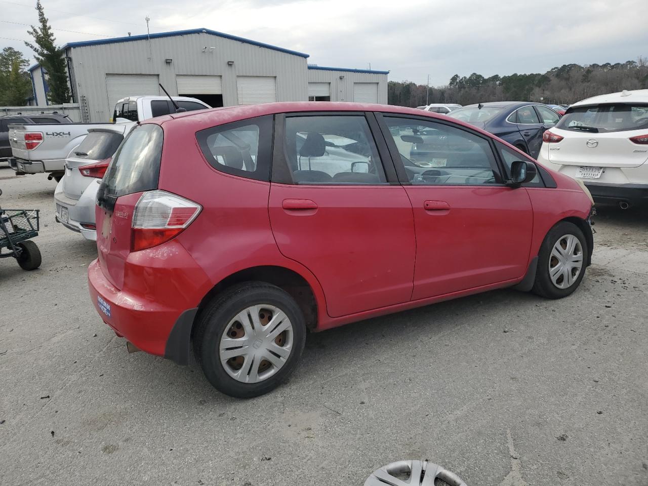 2009 Honda Fit VIN JHMGE88289S014510 Copart auction photo, front end damage thumbnail 3