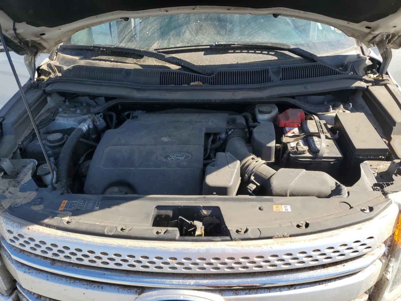 2014 Ford Explorer VIN 1FM5K7D83EGA17605 Copart auction photo, water/flood damage thumbnail 12