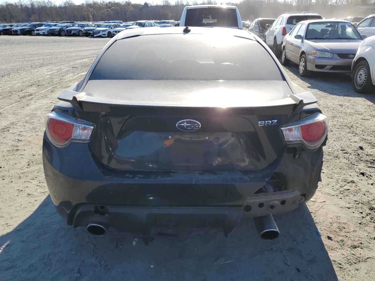 2013 Subaru BRZ VIN JF1ZCAC12D1601991 Copart auction photo, front end / rear end damage thumbnail 6
