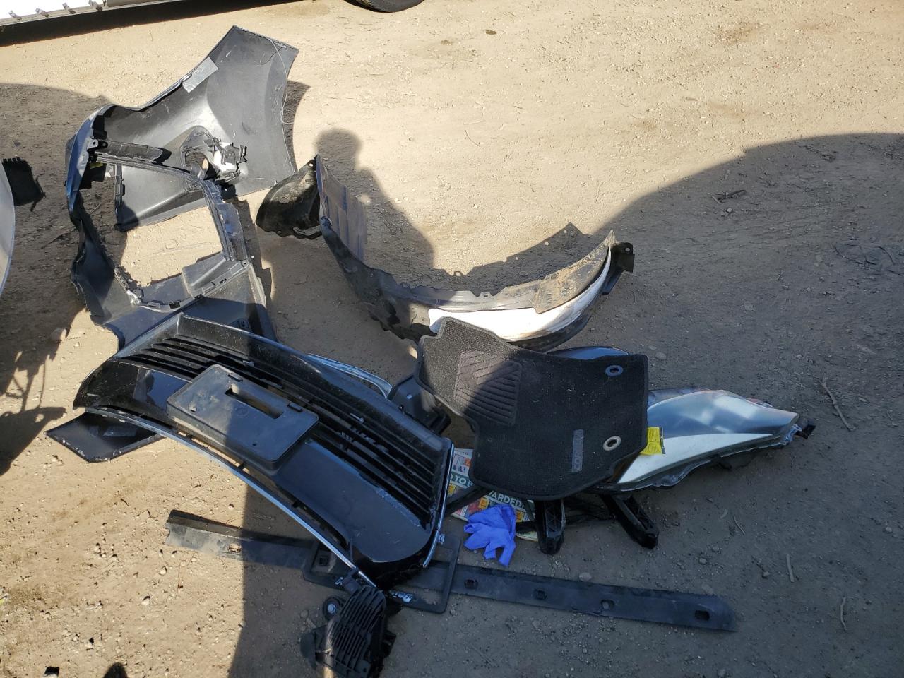 2015 Toyota Corolla VIN 5YFBURHE1FP240836 Copart auction photo, all over damage thumbnail 12