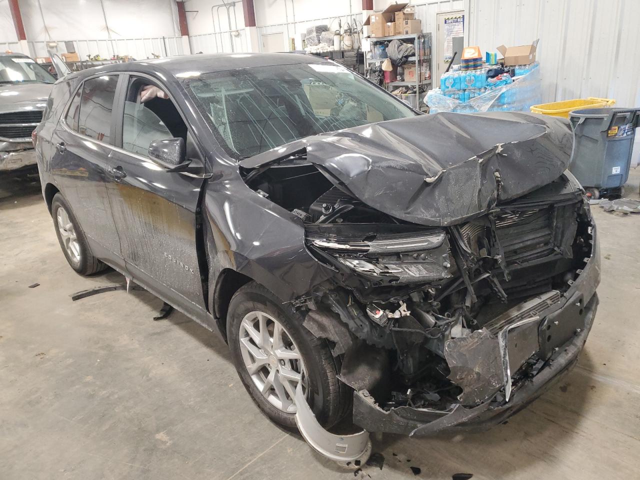 2022 Chevrolet Equinox VIN 3GNAXKEV0NS162461 Copart auction photo, front end damage thumbnail 4