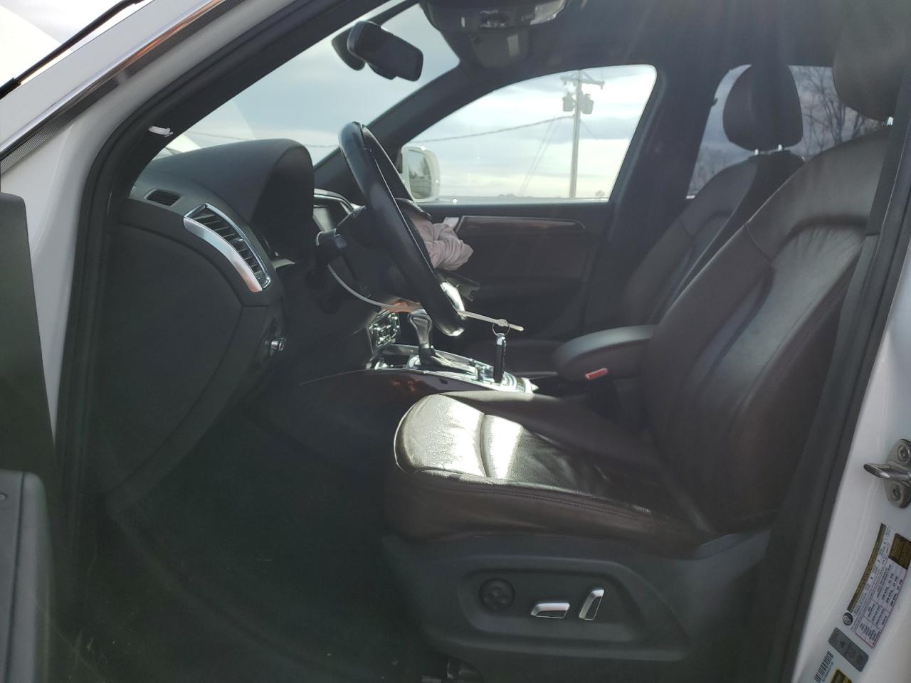 2015 Audi Q5 VIN WA1LFAFP0FA087871 Copart auction photo, front end / mechanical damage thumbnail 7