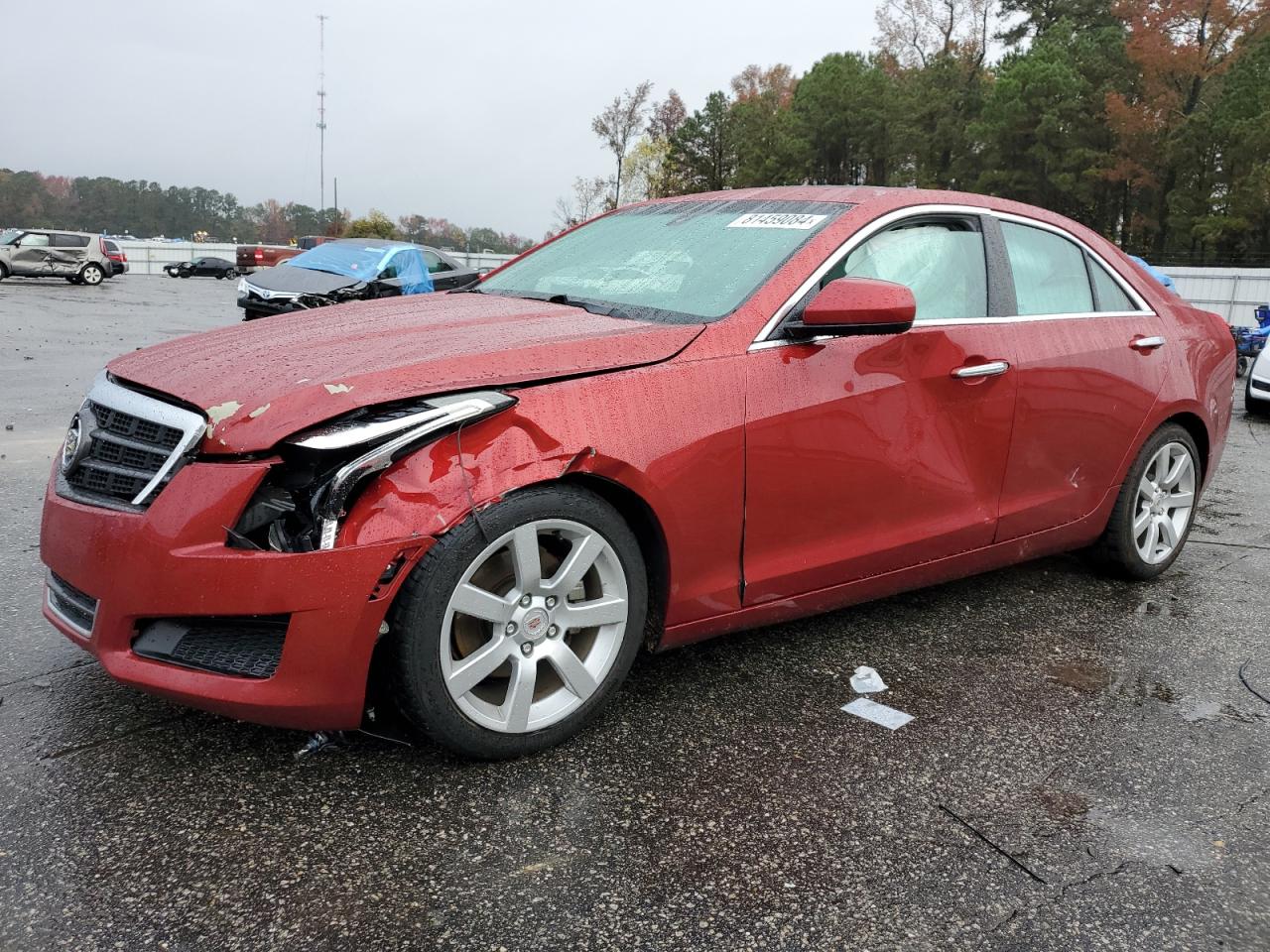 2014 Cadillac ATS VIN 1G6AA5RA7E0166651