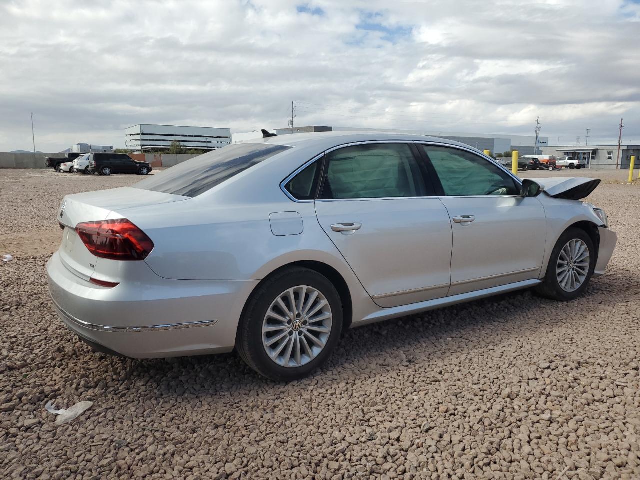2017 Volkswagen Passat VIN 1VWBT7A38HC073951 Copart auction photo, front end damage thumbnail 3