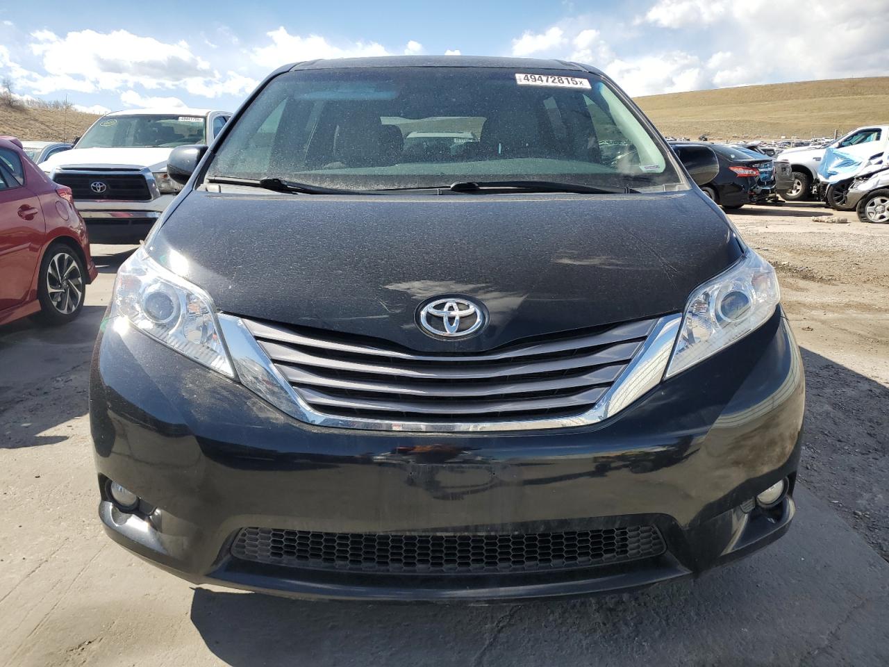 2016 Toyota Sienna VIN 5TDDK3DC2GS131083 Copart auction photo, undercarriage / side damage thumbnail 5