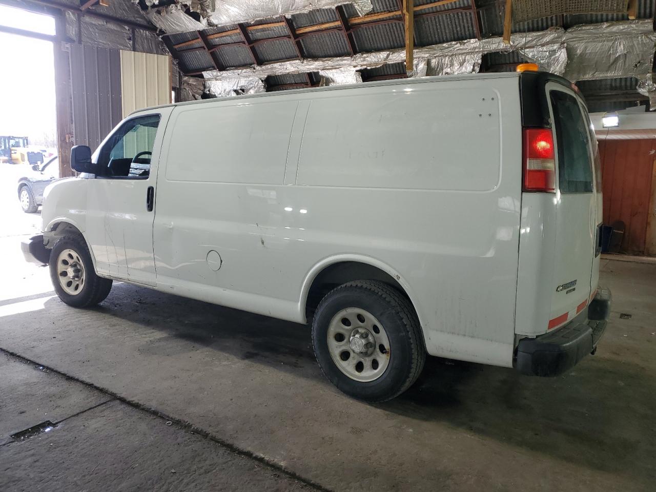 2014 Chevrolet Express VIN 1GCSHAF45E1204747 Copart auction photo, front end damage thumbnail 2