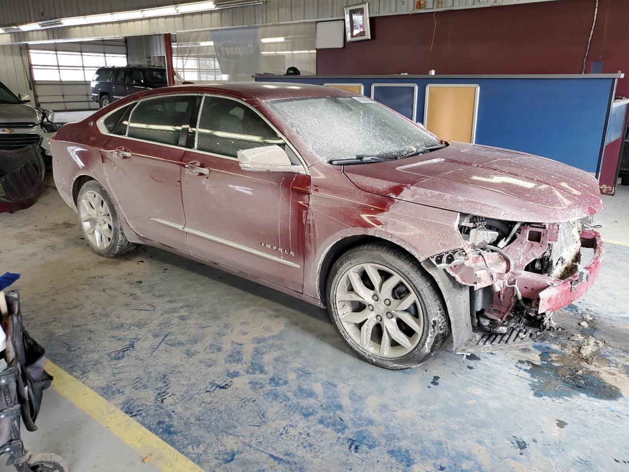 2019 Chevrolet Impala VIN 2G1105S32K9101096 Copart auction photo, front end damage thumbnail 4