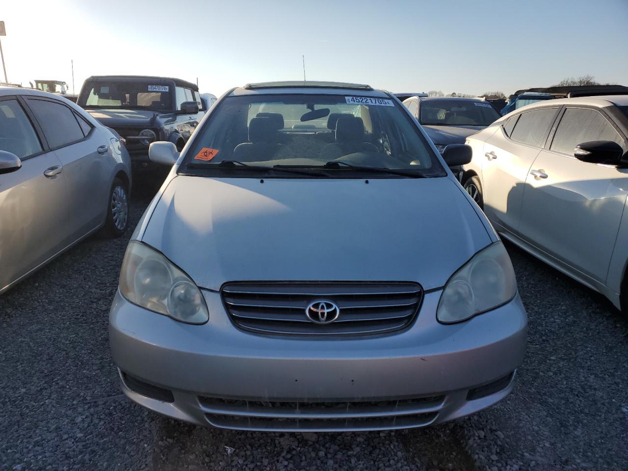 2003 Toyota Corolla VIN 1NXBR32E13Z149146 Copart auction photo, water/flood / all over damage thumbnail 5