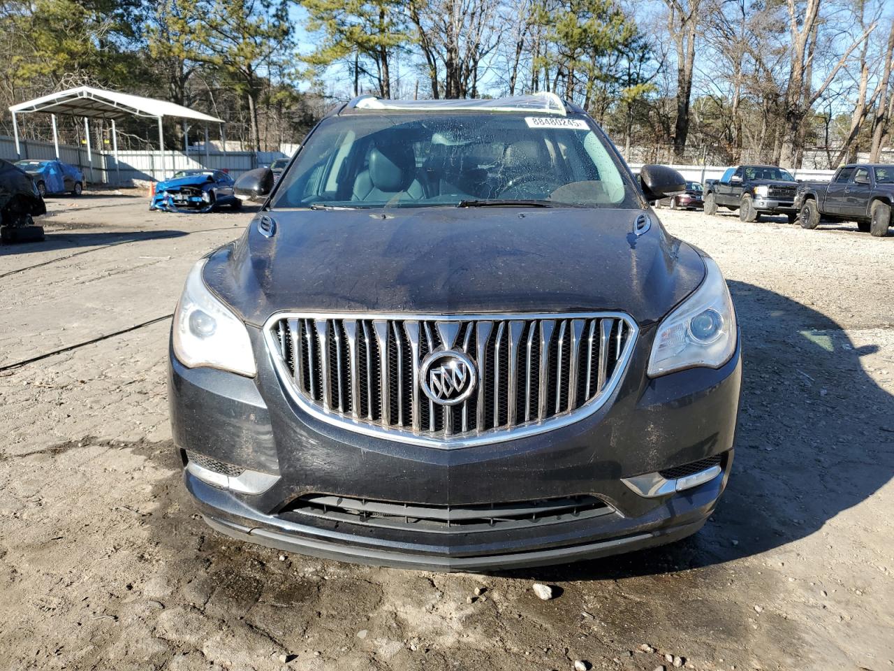 2013 Buick Enclave VIN 5GAKRCKD4DJ235762 Copart auction photo, top/roof damage thumbnail 5