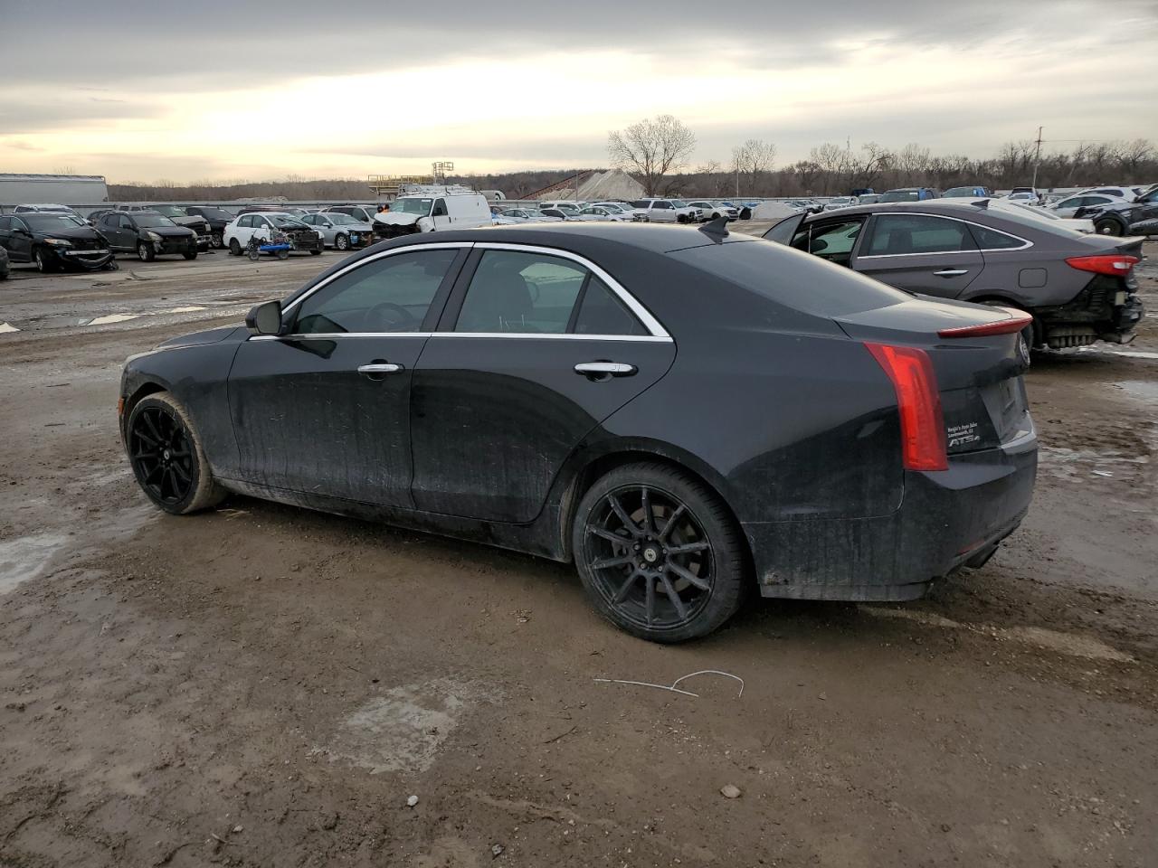 2013 Cadillac ATS VIN 1G6AH5RX9D0158713 Copart auction photo, front end damage thumbnail 2