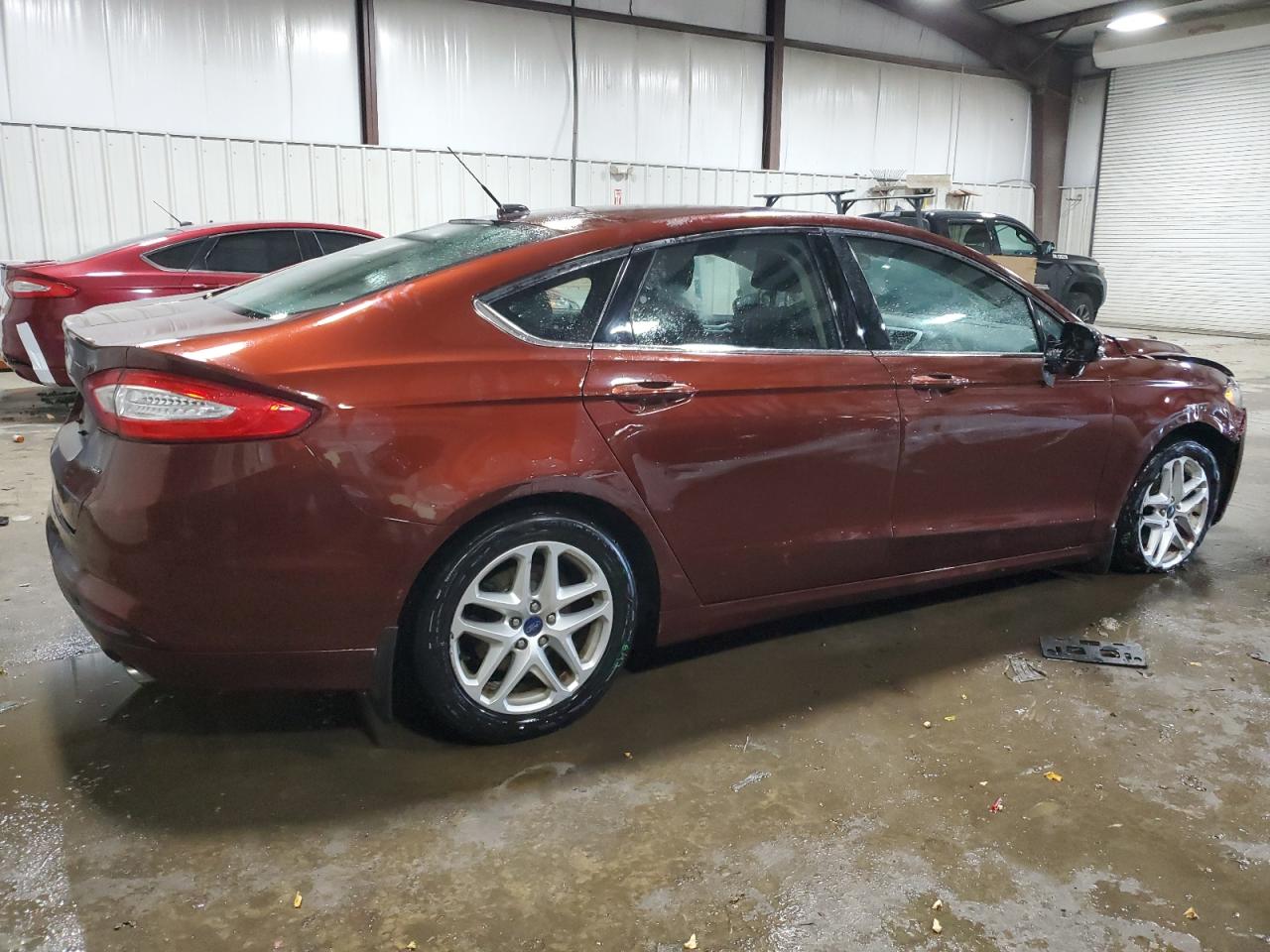 2016 Ford Fusion VIN 3FA6P0H70GR141738 Copart auction photo, front end / side damage thumbnail 3