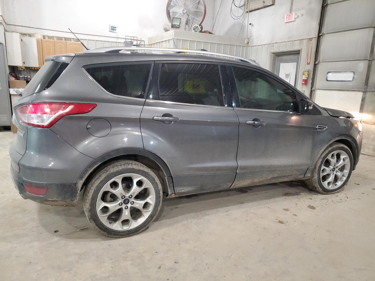 2014 Ford Escape VIN 1FMCU0J94EUE26252 Copart auction photo, front end damage thumbnail 3