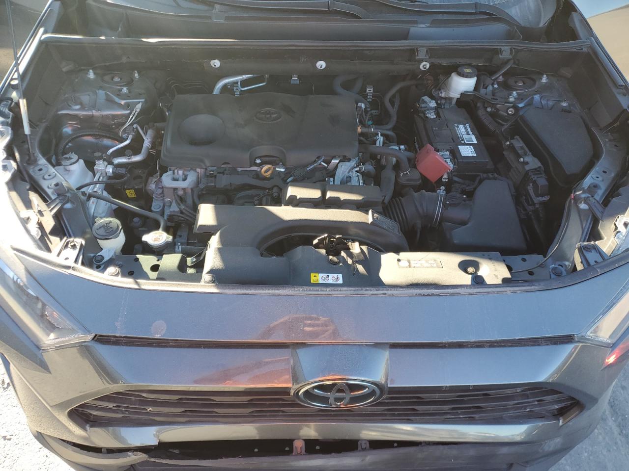 2021 Toyota RAV 4 VIN 2T3F1RFV1MC195656 Copart auction photo, all over damage thumbnail 12