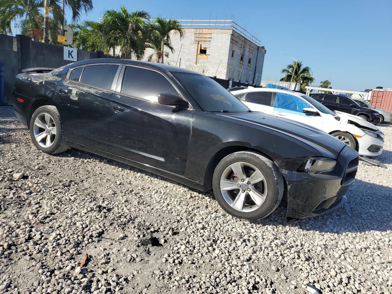 2014 Dodge Charger VIN 2C3CDXBG3EH245922 Copart auction photo, minor dent/scratches damage thumbnail 4