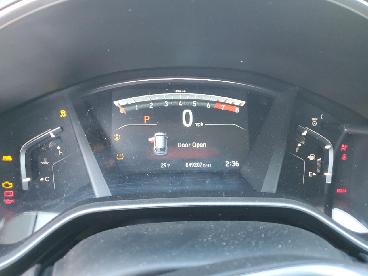 2017 Honda CR-V VIN 2HKRW2H96HH620693 Copart auction photo, front end / minor dent/scratches damage thumbnail 9