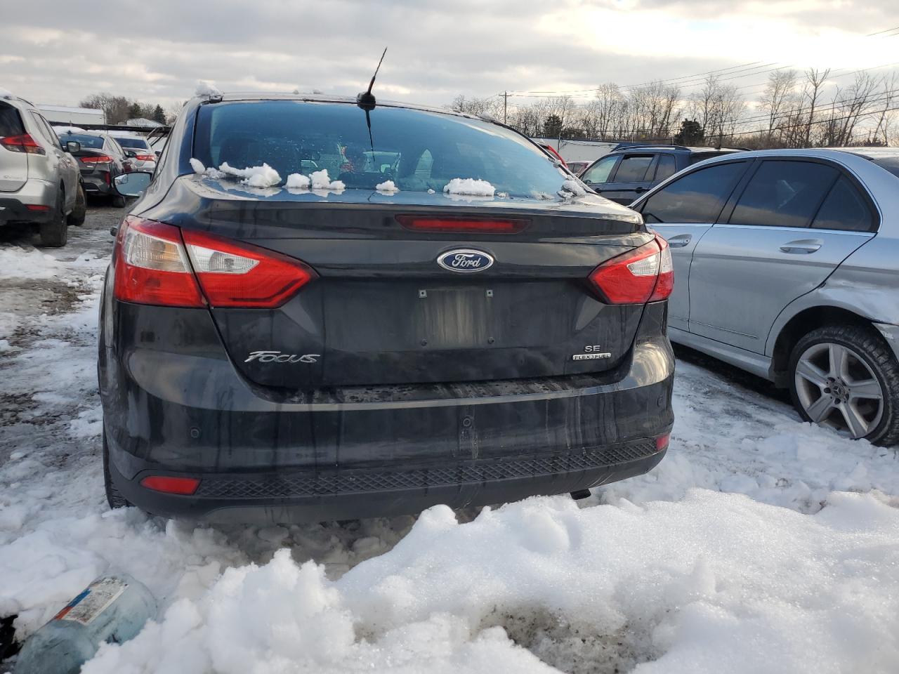 2013 Ford Focus VIN 1FADP3F27DL332809 Copart auction photo, front end damage thumbnail 6