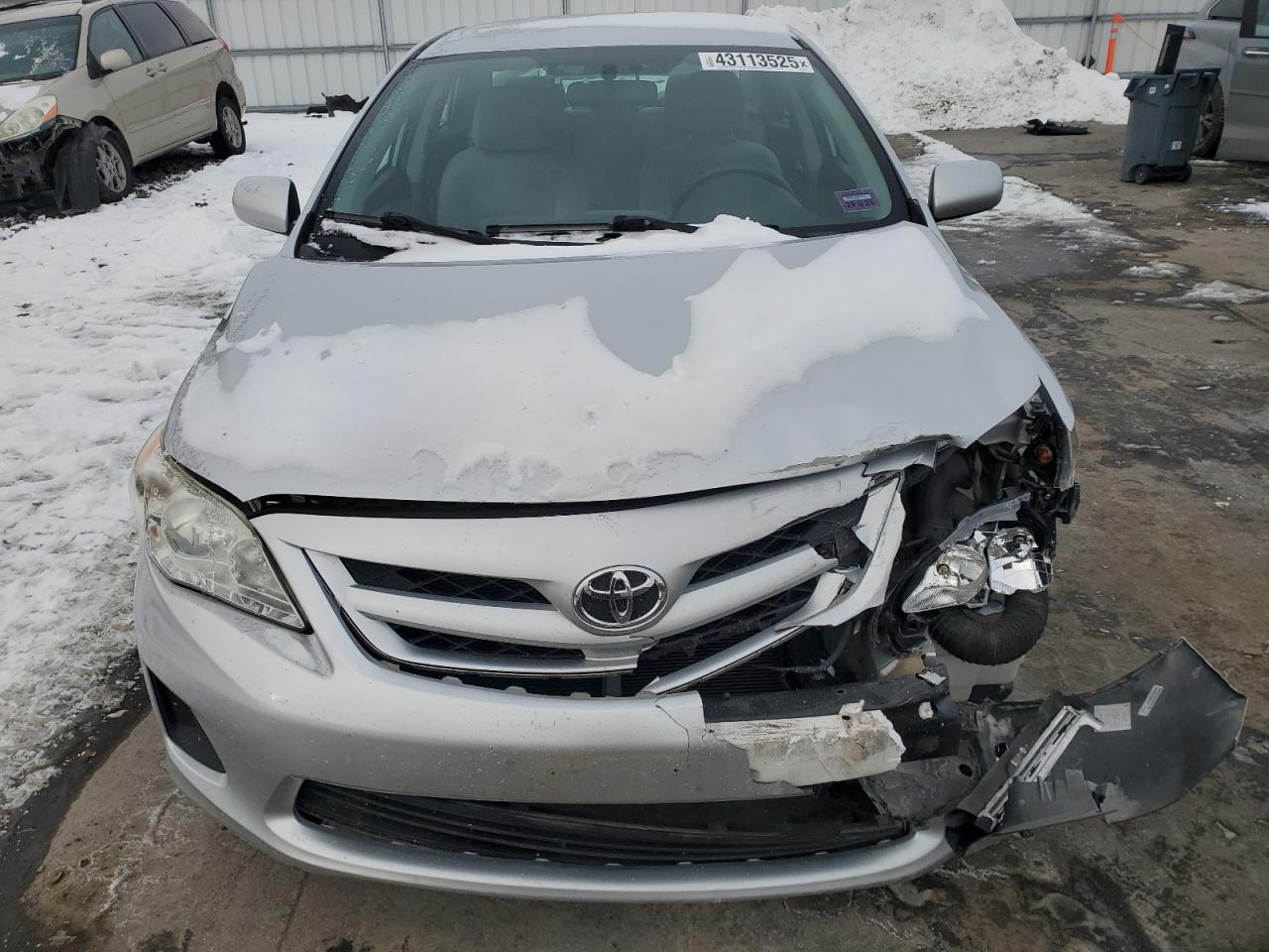 2011 Toyota Corolla VIN JTDBU4EE9BJ093431 Copart auction photo, front end damage thumbnail 5