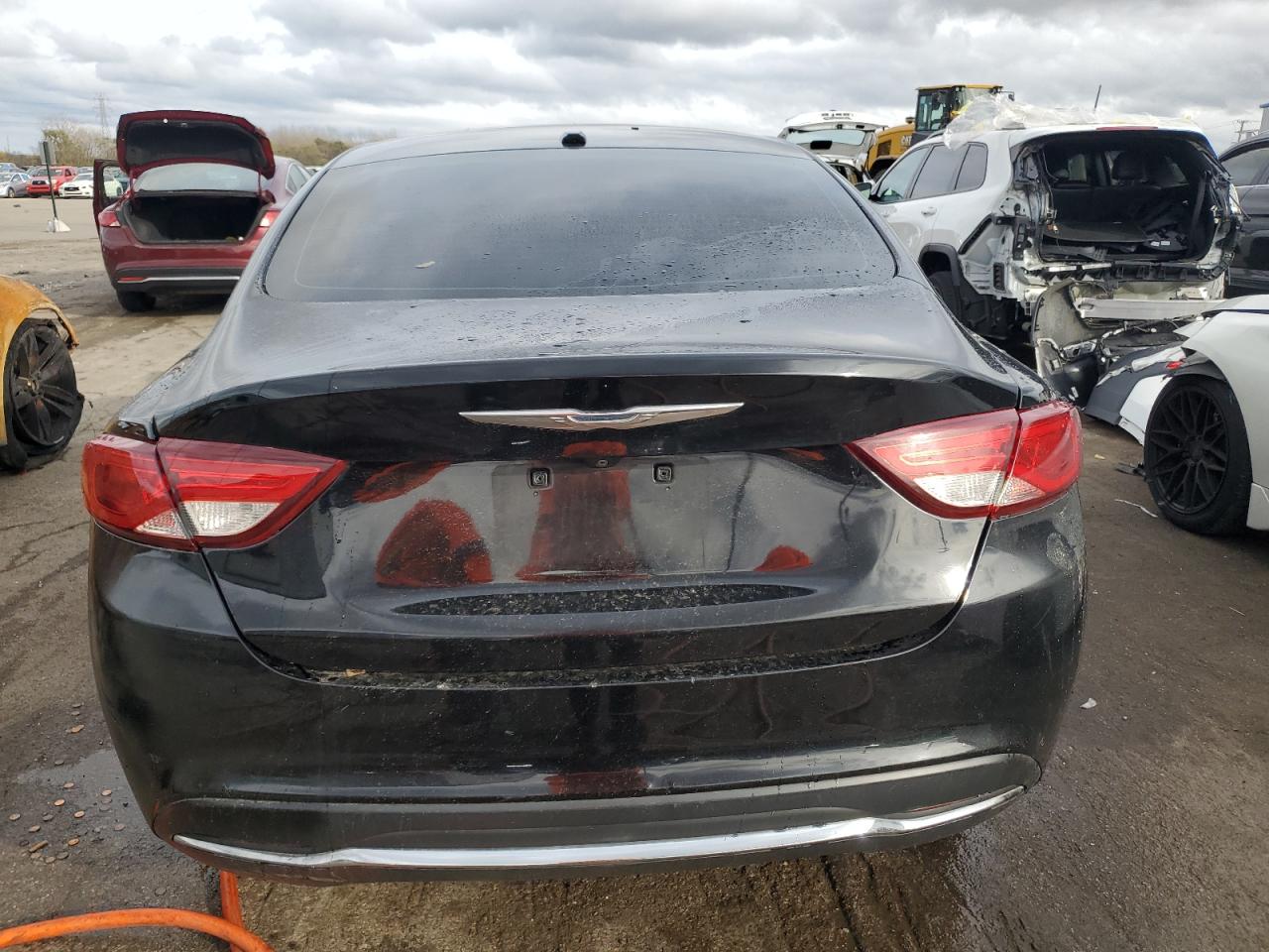 2015 Chrysler 200 VIN 1C3CCCAB9FN563862 Copart auction photo, all over damage thumbnail 6