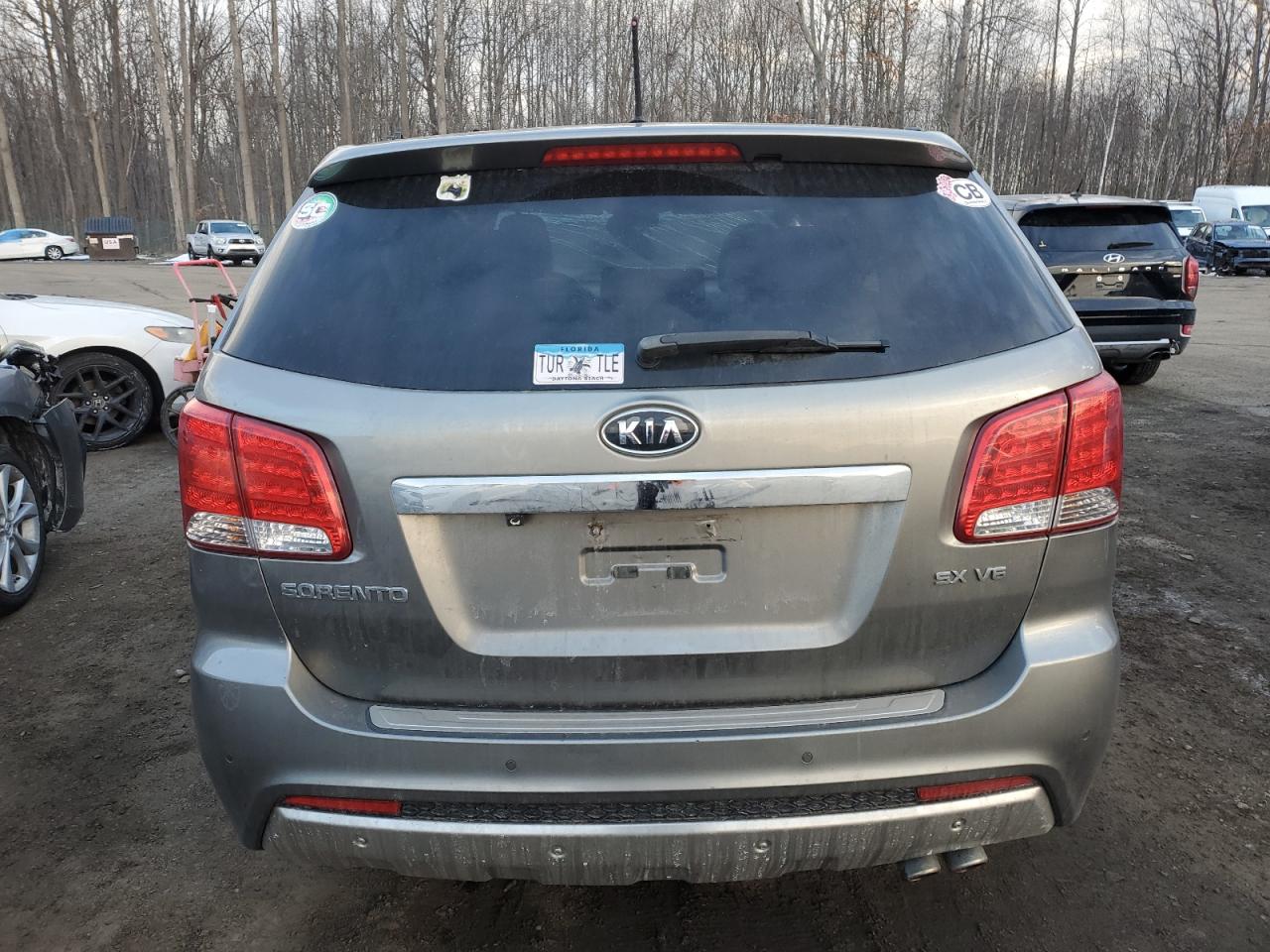 2013 KIA Sorento VIN 5XYKWDA26DG383313 Copart auction photo, rollover damage thumbnail 6