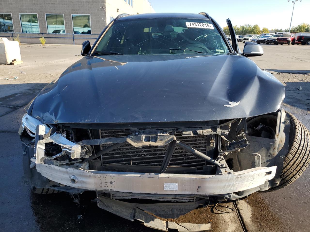 2016 BMW 3er VIN WBA8G5C59GK442905 Copart auction photo, front end damage thumbnail 5