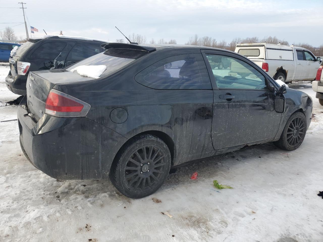 2009 Ford Focus VIN 1FAHP33N19W201512 Copart auction photo, rear end damage thumbnail 3