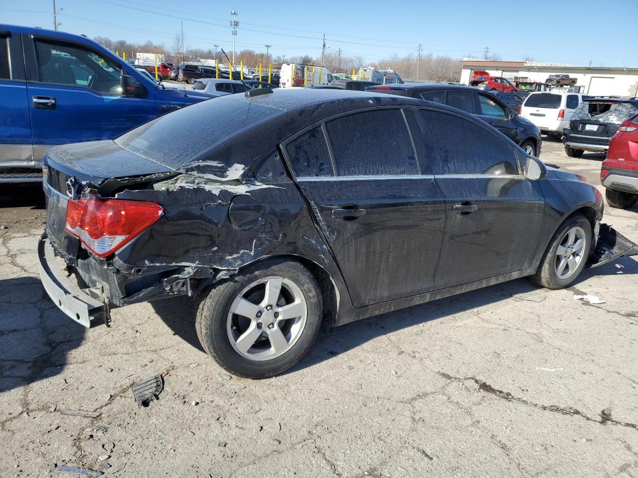 2016 Chevrolet Cruze VIN 1G1PE5SB6G7223830 Copart auction photo, rear end / front end damage thumbnail 3