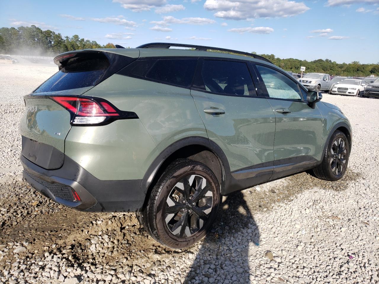 2023 KIA Sportage VIN 5XYK6CAF9PG057698 Copart auction photo, front end / undercarriage damage thumbnail 3