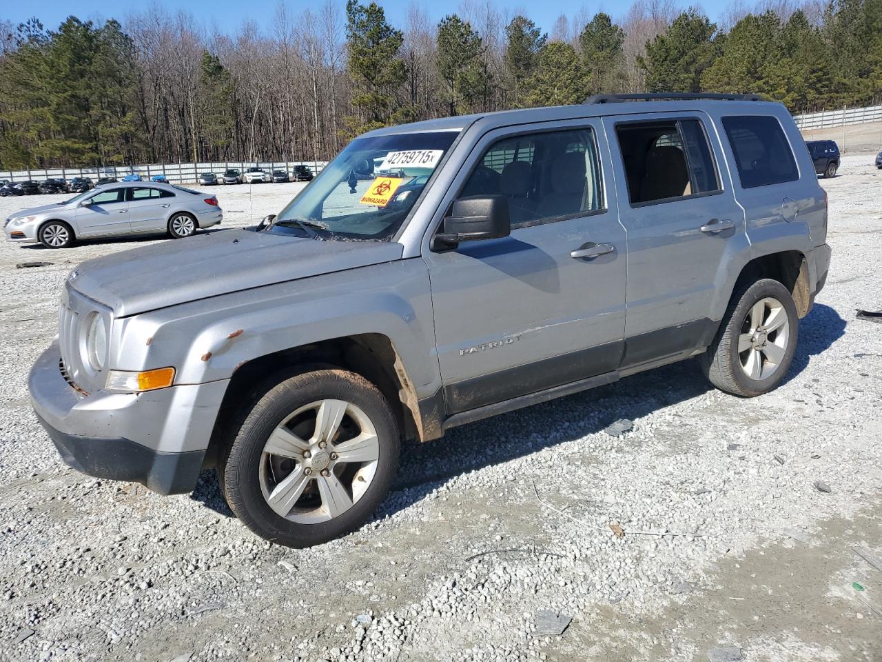 2015 Jeep Liberty (Patriot) VIN 1C4NJPFB1FD158076