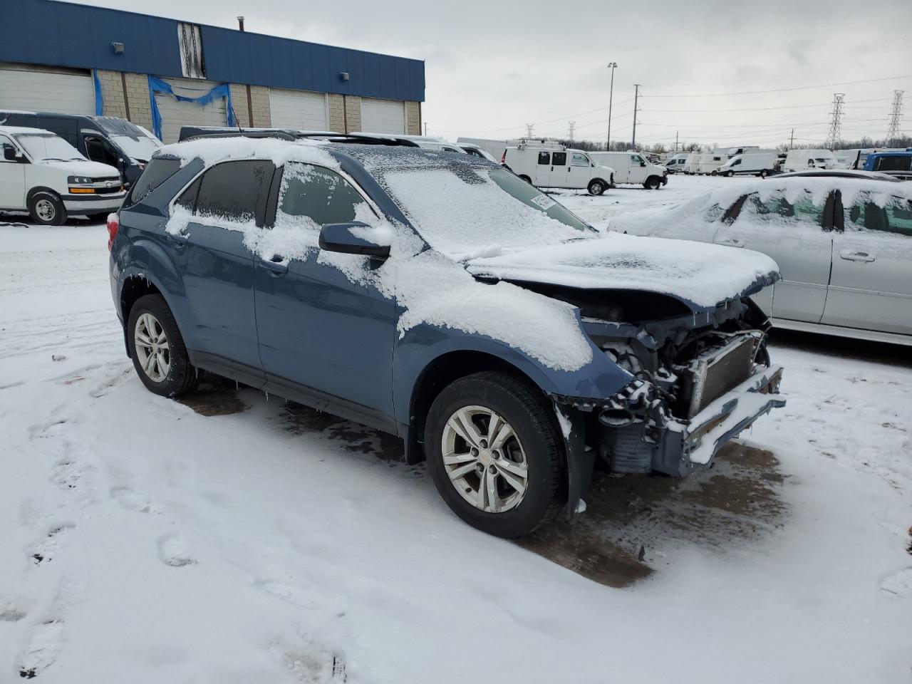 2012 Chevrolet Equinox VIN 2GNALDEK3C6194197 Copart auction photo, front end damage thumbnail 4