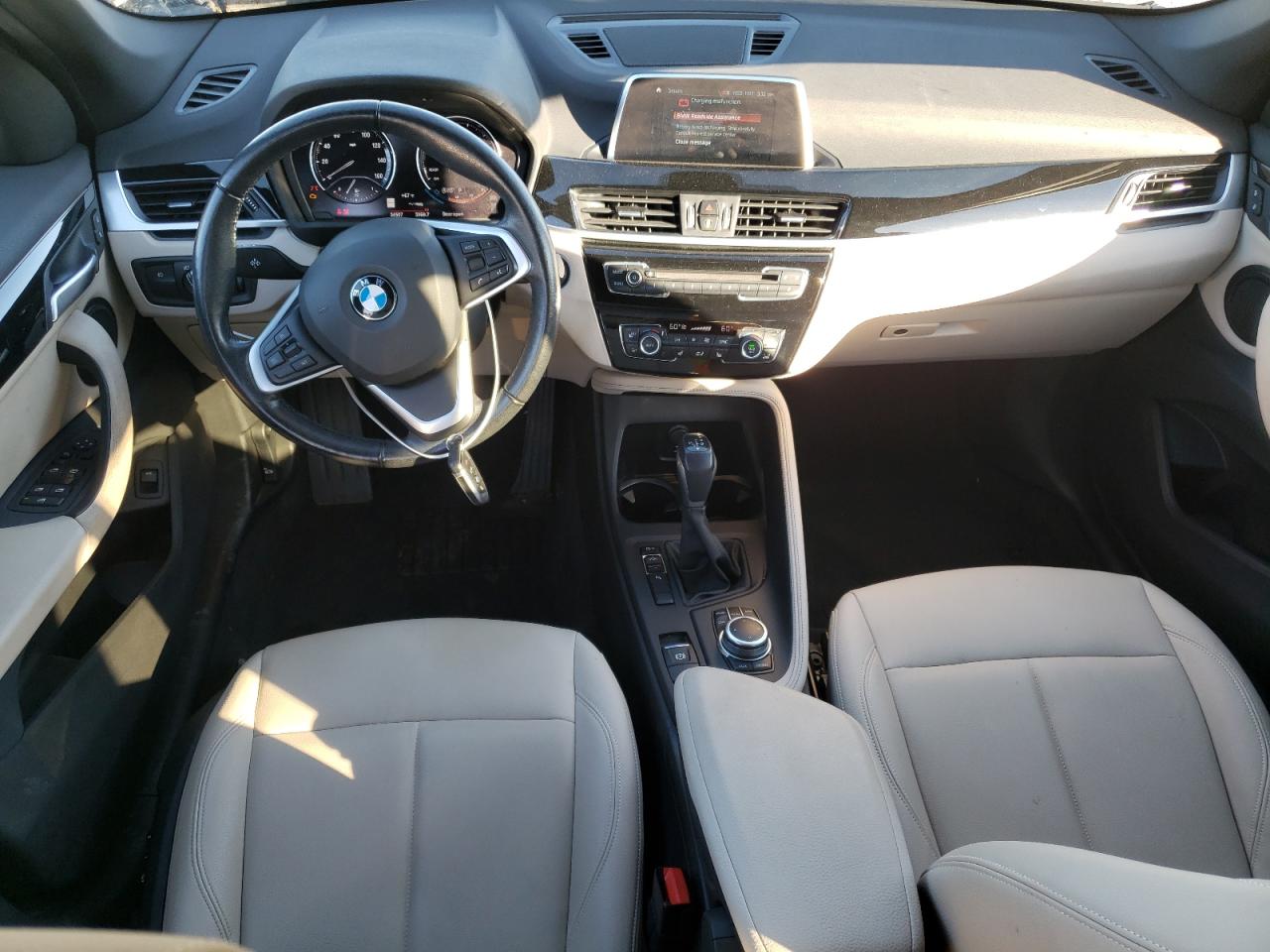 2019 BMW X1 VIN WBXHU7C5XK3H45420 Copart auction photo, front end damage thumbnail 8