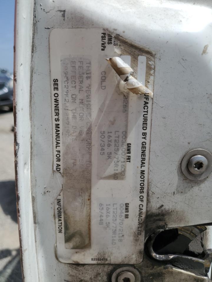 1988 Chevrolet GMT-400 VIN 2GCFC29K2J1259192 Copart auction photo, front end / side damage thumbnail 12