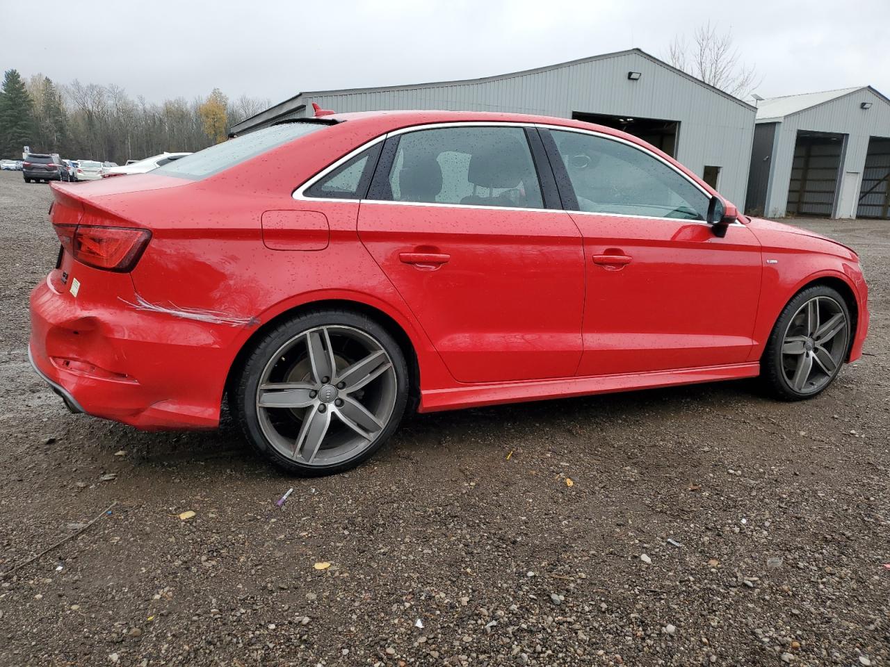 2015 Audi A3 VIN WAUKFRFF7F1117565 Copart auction photo, rear end damage thumbnail 3