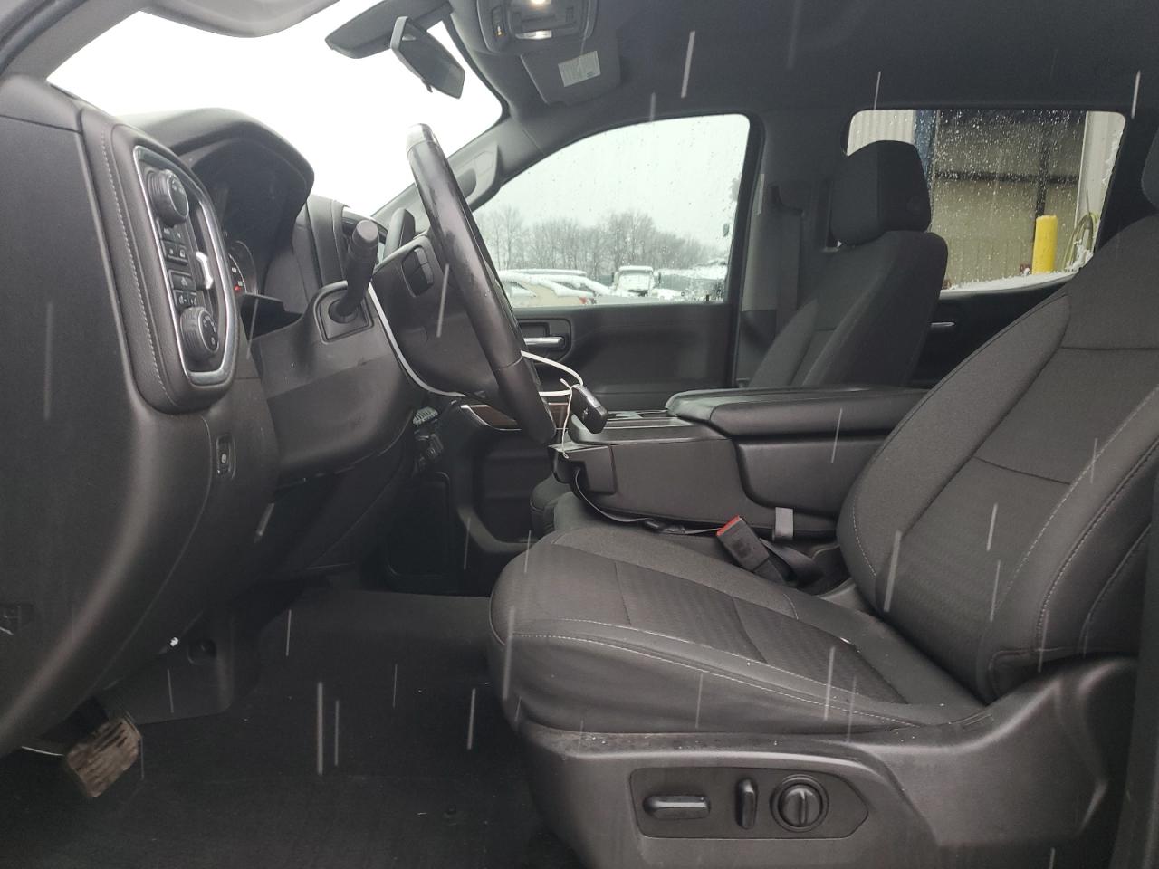 2020 Chevrolet Silverado VIN 1GCUYDED8LZ307896 Copart auction photo, front end / undercarriage damage thumbnail 7