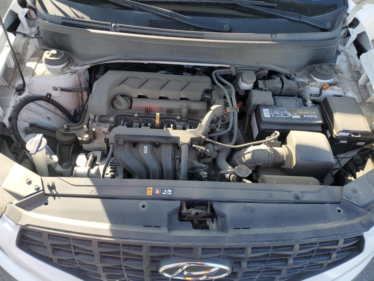 2021 Hyundai Venue VIN KMHRB8A39MU066601 Copart auction photo, undercarriage damage thumbnail 12