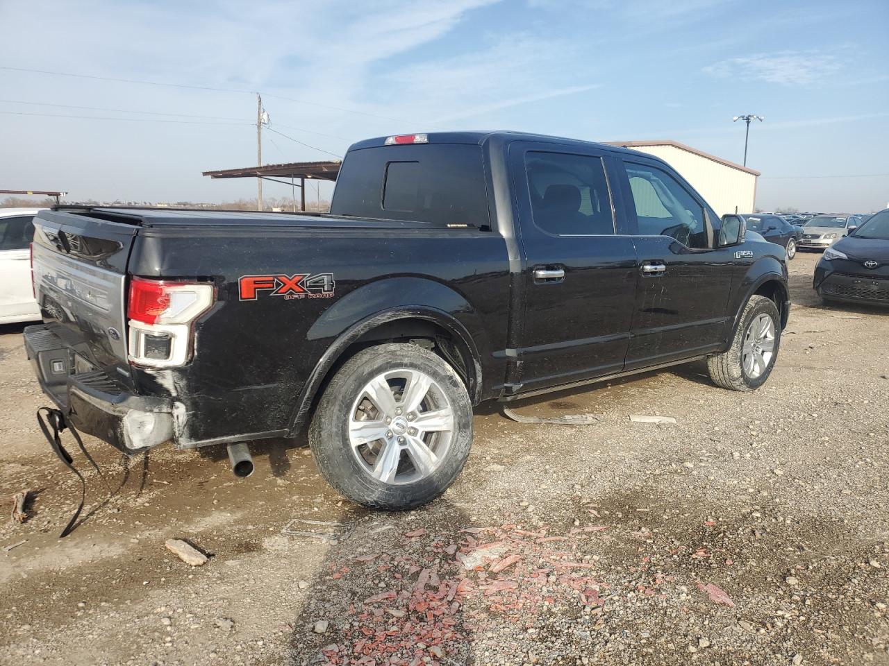 2019 Ford F-150 VIN 1FTEW1E46KFB03543 Copart auction photo, rear end damage thumbnail 3