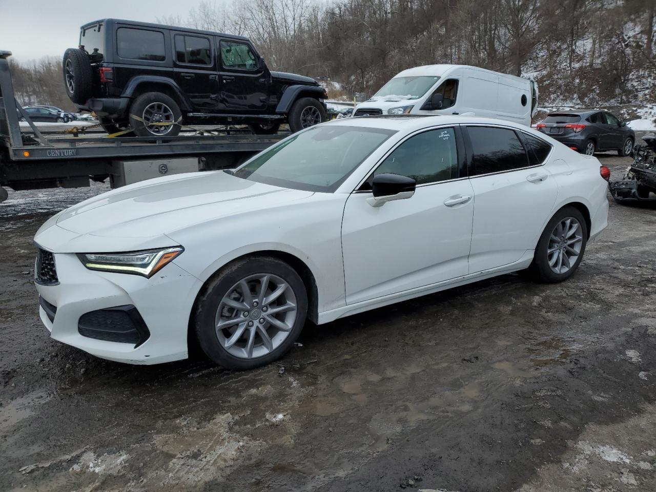 2021 Acura TLX VIN 19UUB5F3XMA000809