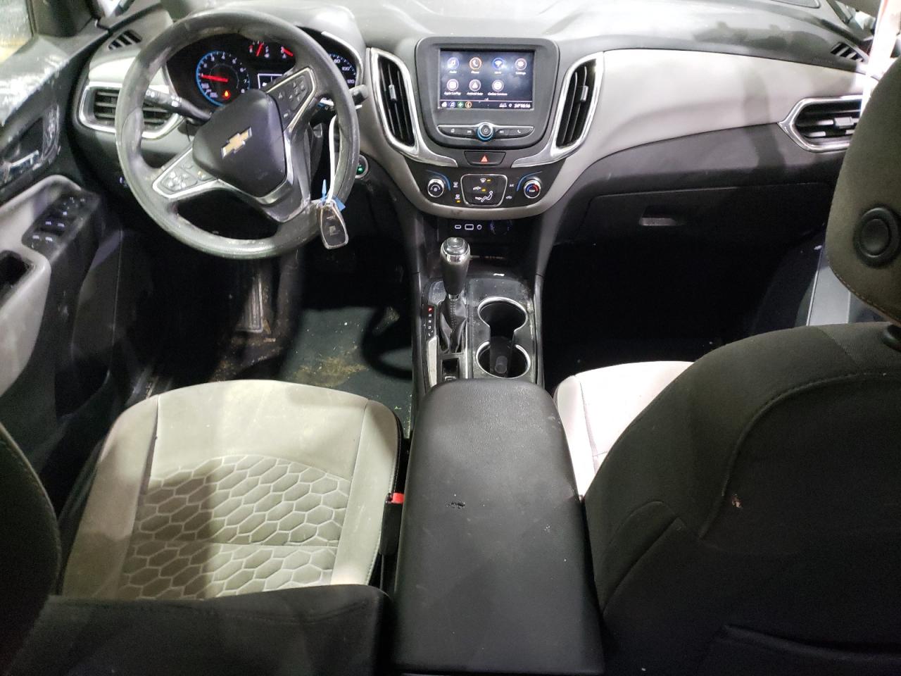 2020 Chevrolet Equinox VIN 3GNAXHEV3LS731173 Copart auction photo, side damage thumbnail 8