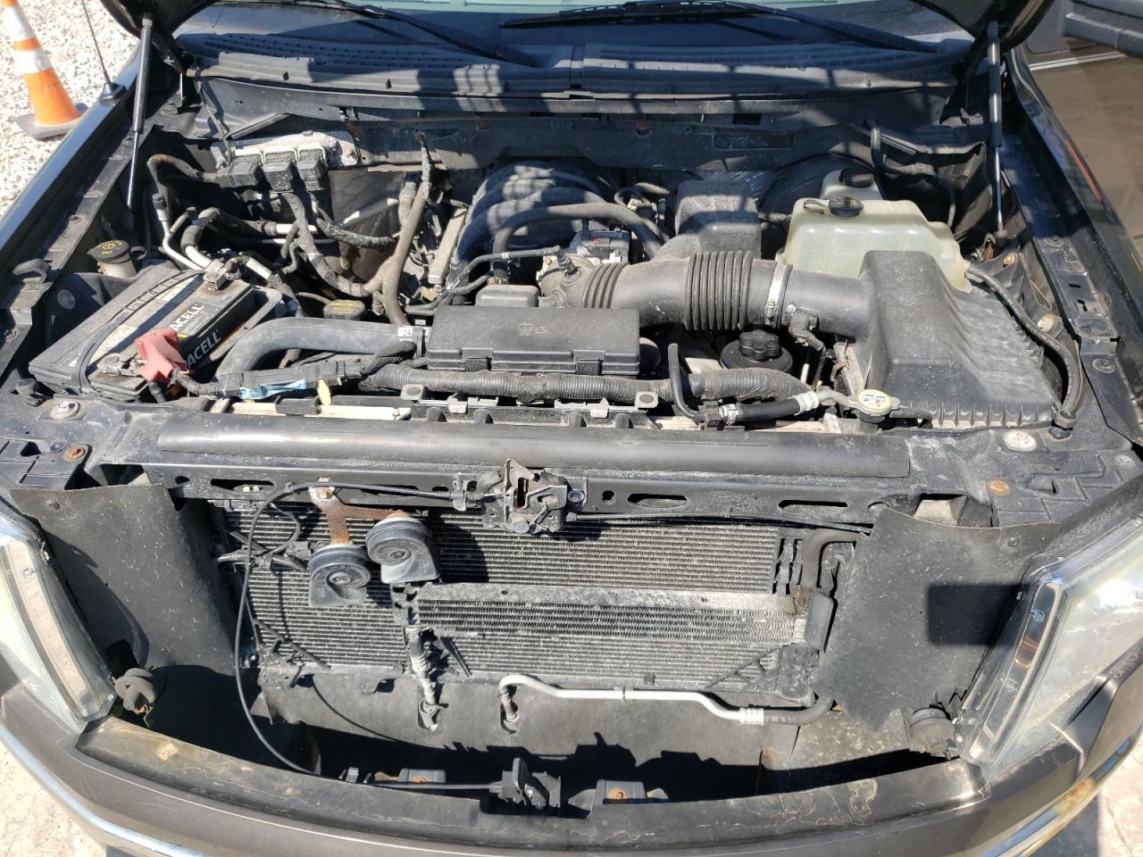 2009 Ford F-150 VIN 1FTRX148X9FA76800 Copart auction photo, frame damage damage thumbnail 11